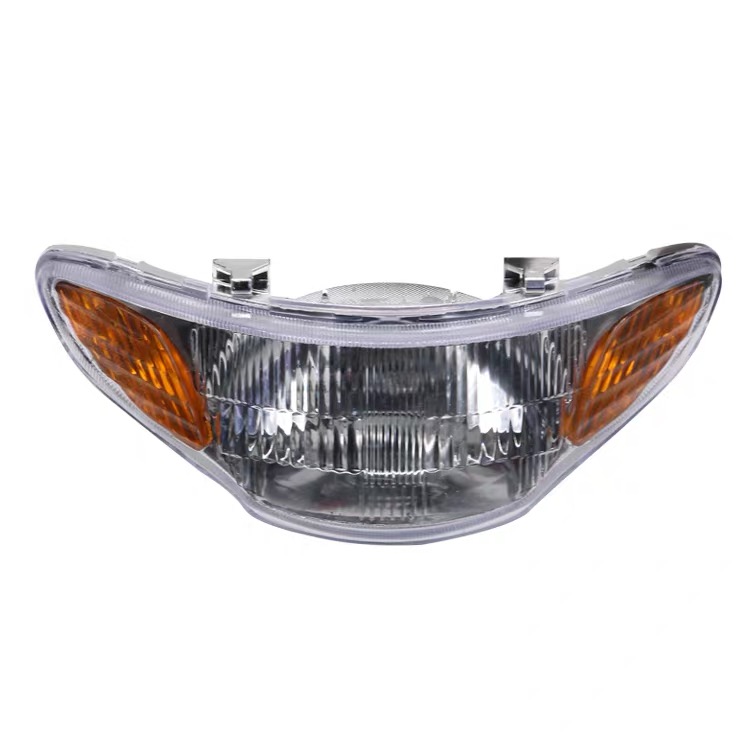 No.18 HeadlightYamaha Fuxi  full set Qiaoge 100 Electric motorcycle parts PP125 Car shell whole  Black gum