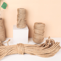 Cat climbing frame homemade diy material cat toy handmade accessories sisal rope cat grab Post vertical replacement hemp rope scratch resistant