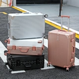 AKH Чемодан, коробка, алюминиевый кейс, 24 дюймов, 20 дюймов, 28 дюймов