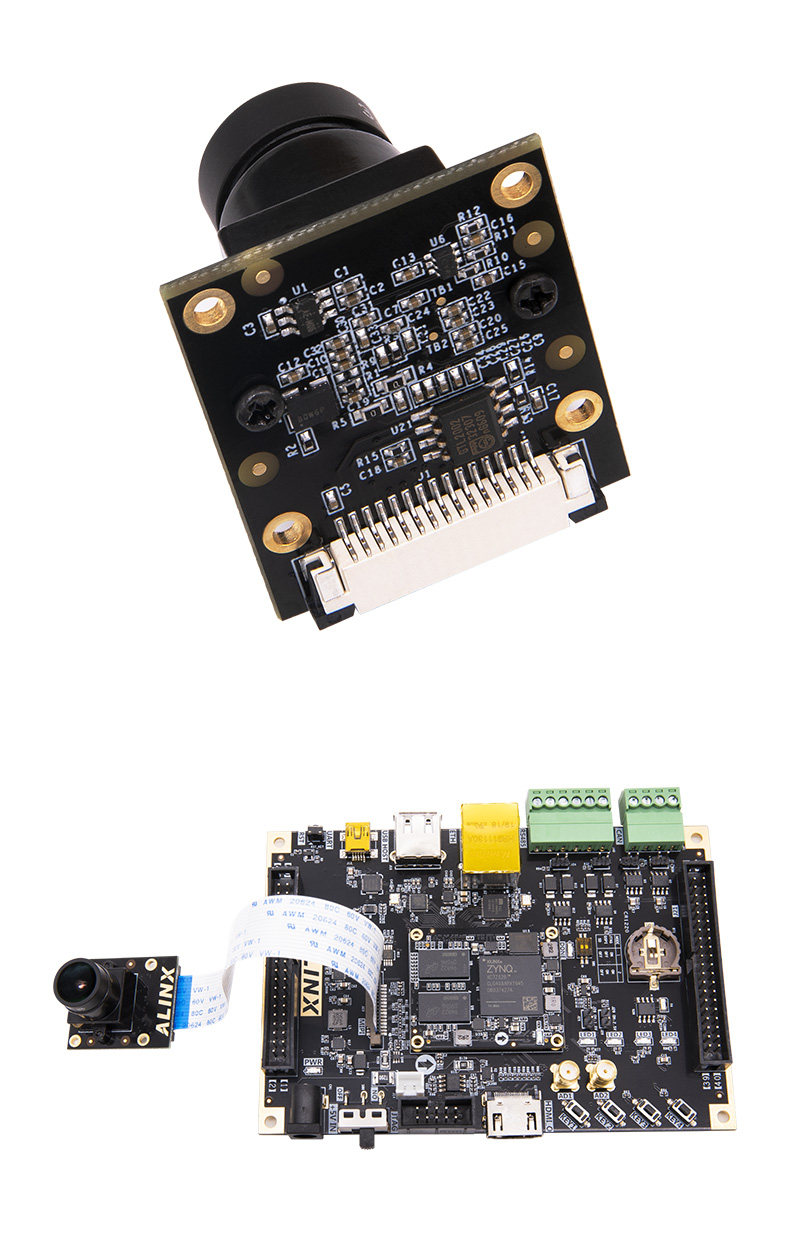 Alinx 5MP OV5640 MIPI Monocular Camera Module for FPGA Development Boards