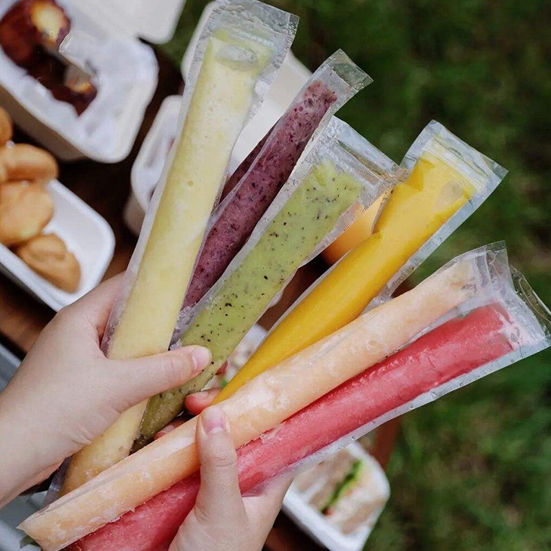 Stick Ice Bag Crushed Ice Bar Homemade Disposable Handmade Transparent Ice-making Bag Stick Ice Mold Crushed Ice Food Grade Ice Food Grade Ice Food Grade Ice Food Grade