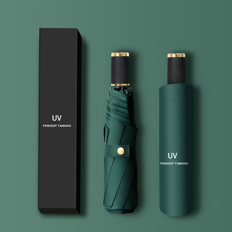 Sunny Umbrella Dual-use male automatic folding and small portable custom logo shading sun protection against UV beach umbrella female