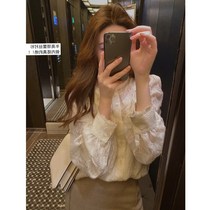 Guangzhou Jiajia Garment Factory Jiajia Garment Factory jue Mei Neii with semi-high collar lace shirt female design sense