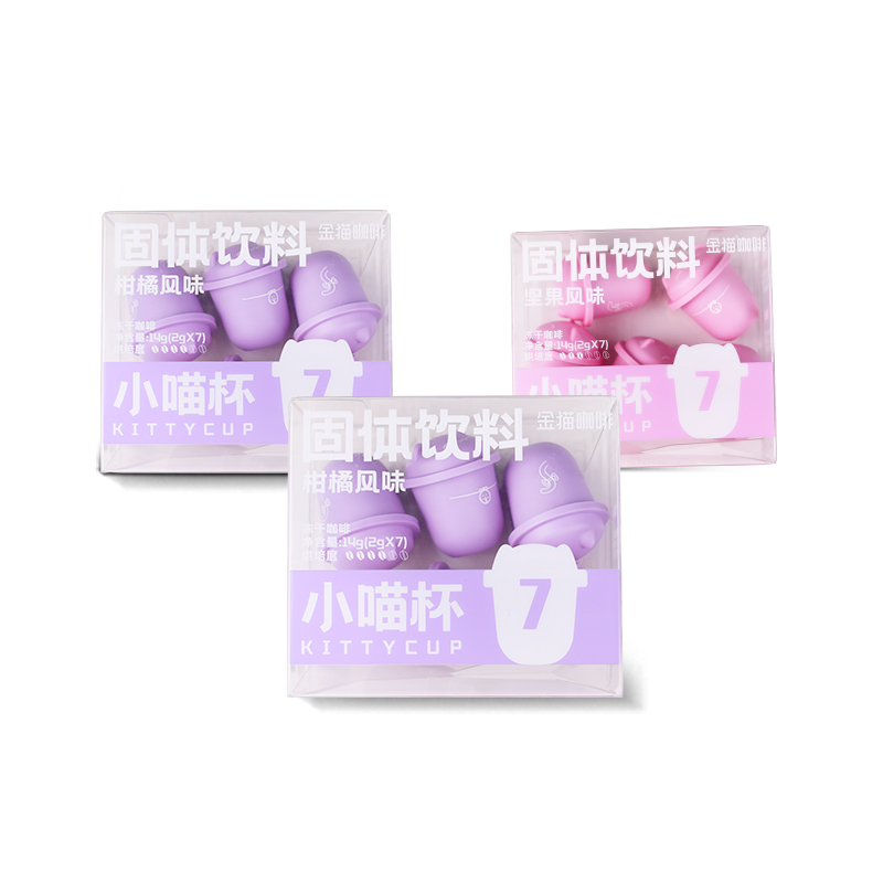 金猫冷萃冻干咖啡粉7粒*10盒