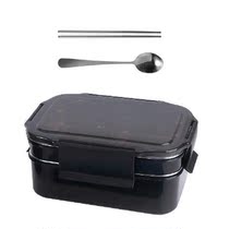 1 Set Stainless Steel Thermal Lunch Box Portable Food