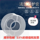 Transparent plastic PP flange protective cover protective cover acid and alkali resistance to corrosion splash splash leakage flange box