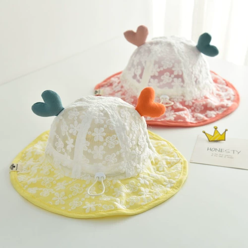 Детская летняя тонкая осенняя шапка на солнечной энергии, милая солнцезащитная шляпа для девочек для принцессы