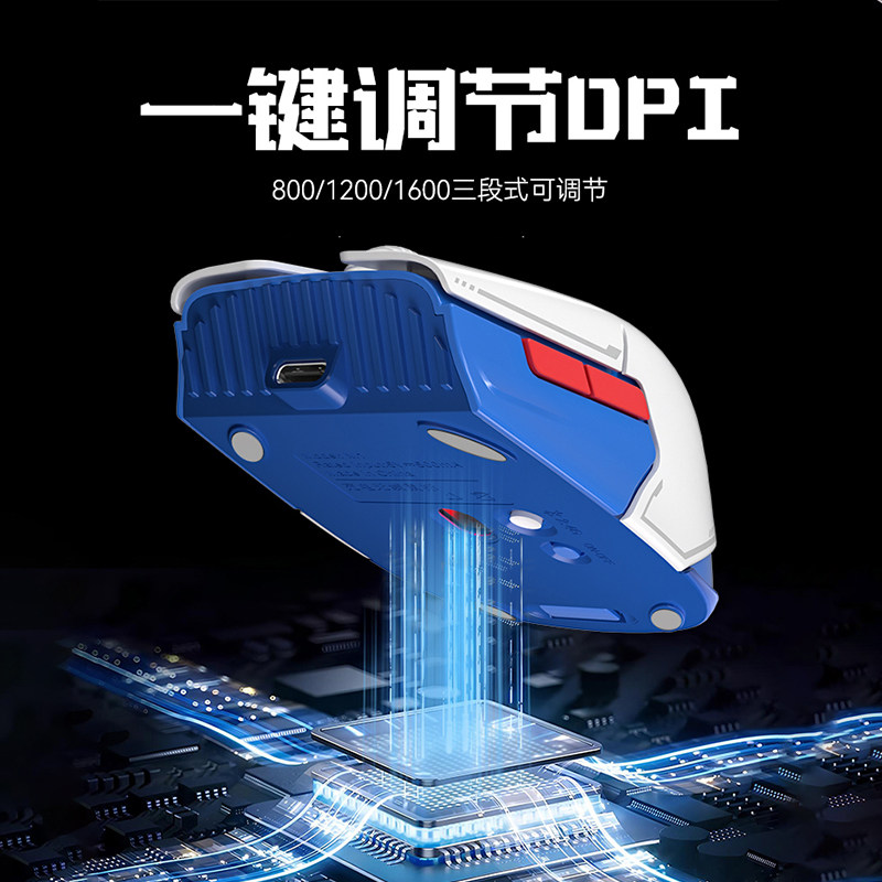 E-Sports Gaming M1 Wireless Bluetooth Mouse Dual-Mode 5.0 Connection Rechargeable Portable Silent Smart Digital Display Suitable for Dell Apple Mac Laptops Desktop Office Unisex