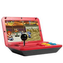 Little Overlord Game Console Handheld Small Desktop Nostalgic Arcade PSP Large Screen Dual Wireless Controller FC Classic Handheld Childrens Gift for Boyfriend 2024 New HD Game Console with TV