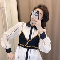 Осенний дизайнерский комплект, 2020 года, популярно в интернете, тренд сезона, в западном стиле