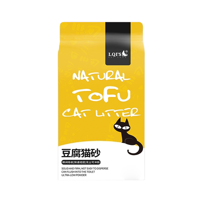 狼骑士无尘除臭豆腐猫砂6L【买1送1】