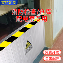 Aluminum alloy mouse plate door Distribution room kitchen household garage stainless steel flood prevention and flood prevention water plate