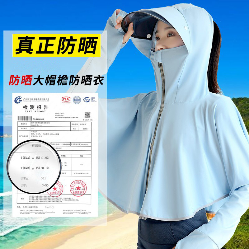 Electric Vehicle Ice Silk Sun Protection Clothing for Women, Summer 2026 New Model, Cycling Uv Protection Sunshade Sheer Sun Protection Clothing for Outer Wear Electric Vehicle Ice Silk Sun Protection Clothing for Women, Summer 2026 New Model, Cycling Uv Protection Sunshade Sheer Sun Protection Clothing for Outer Wear