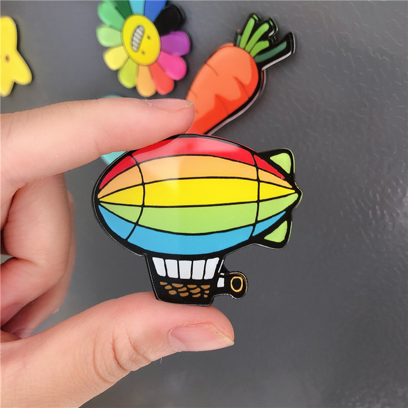 Magnetic sticker magnet Magnetic patch refrigerator with magnetic sticker personality creative cartoon magnetic decoration magnetic attraction-Taobao