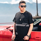 Летняя шелковая быстросохнущая спортивная футболка с коротким рукавом для отдыха, оверсайз