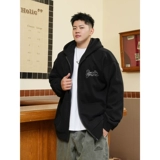 Дизайнерская толстовка с капюшоном, хлопковая осенняя модная куртка, европейский стиль, большой размер