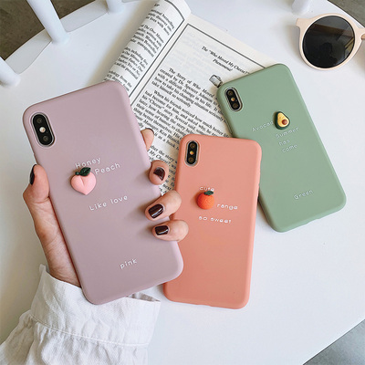 苹果全系！硅胶壳超薄图案立体防摔耐脏