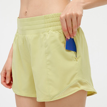 lulu original factory professional sports shorts female summer thin anti-walking light casual loose fitness pants running yoga pants women