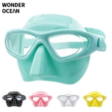 Новое простое зеркало для лицевого зеркала. Прогрессивное нос плавающий влажный влажный дыхательный маска.