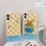 星熙 Apple, мультяшные милые шахматы, совместимая трубка, iPhone12 Pro, iPhone 11, силиконовый чехол для телефона, защитная сумка, с медвежатами, iphone, новая коллекция, 8plus, защита при падении