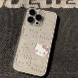 Hello Kitty, apple, милый совместимый оригинальный iPhone 15, чехол для телефона, iphone, 16promax, 13promax, защита при падении