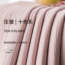 Pink Curtains Shade Bedroom Teenage Girl 2021 New Brief Modern Nordic Style Master Bedroom Light Extravaganza