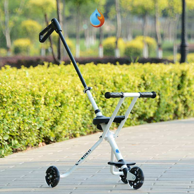 Baby sitting chair going out simple trolley for infants and young children portable folding children's stable gift 2 years old walking baby