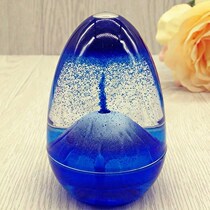 Anti-gravity time hourglass creative oil drops liquid Net red decompression multi-color decorations personality birthday gift