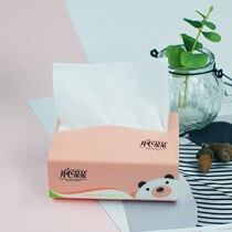 Raw wood pulp paper towel home 40 packs 2 packs of baby toilet paper towel meal paper small package affordable whole box