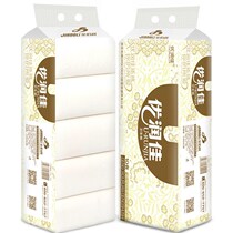 Toilet paper household large roll paper large size practical long roll toilet paper heartless roll paper solid toilet paper whole box of pregnant women