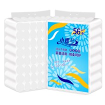 Small snail toilet paper household 9kg 56 rolls of paper towel roll toilet paper toilet paper 10 family Real Fit kg