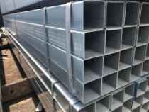 Galvanized square steel pipe square pass rectangular hollow square iron pipe column curtain wall steel structure square pipe national standard steel bar