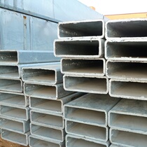 Galvanized square tube Q355B special specifications custom length fixed length black iron square tube hollow square tube