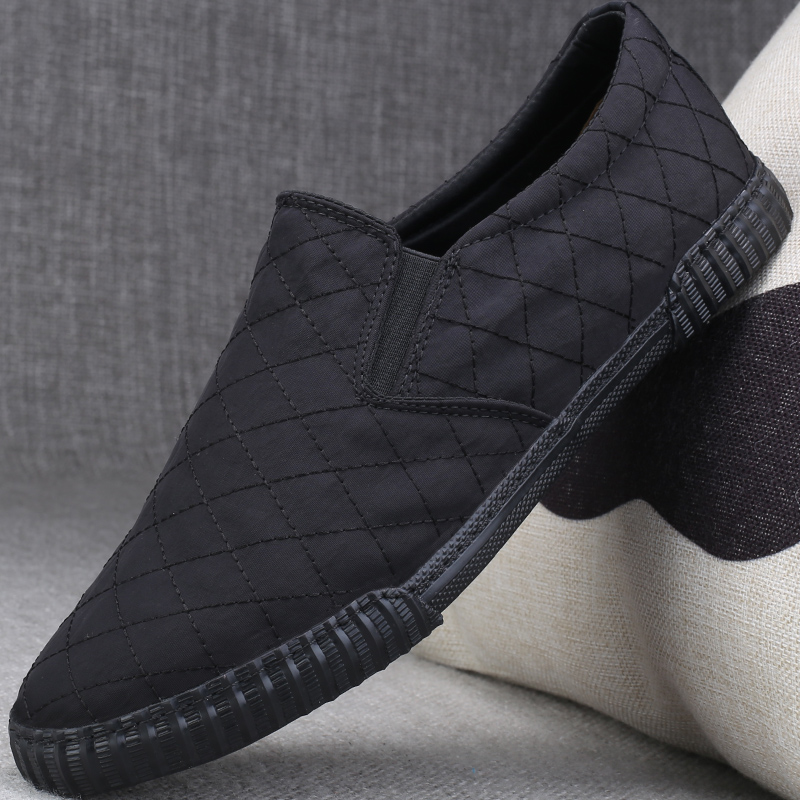 Men's shoes Summer breathable 2022 New wave thin section Canvas Casual Shoes A foot pedal men's old Beijing cloth shoes