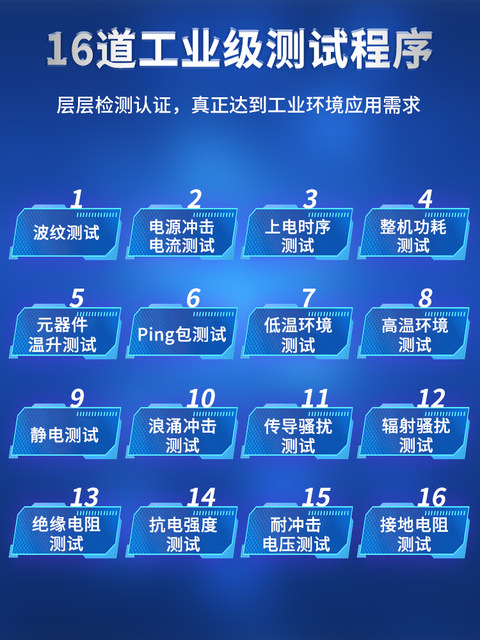 Hongya Vision Industrial-Grade Switch with 5, 8, or 16 Ports, Gigabit Ethernet, Managed, Poe Power Supply, Lightning Protection, Security Monitoring, Dedicated Rail-Mounted Fiber Optic Transceiver, Photoelectric Conversion, Network Plc Access