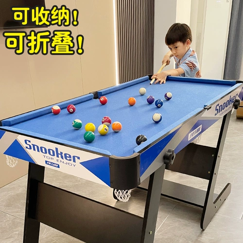 Складной детский бильярд, настольный стол для взрослых, игрушка для мальчиков, подарок на день рождения