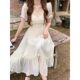 A wild deer~Girl’s Thoughts New summer product Sweet slimming fairy dress One-shoulder fairy dress