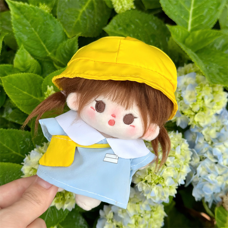 10cm娃衣幼稚园校服可爱超萌棉花娃娃努努海星体正常体自嘲熊衣服