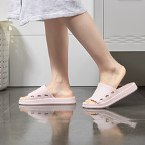 Japanese Indoor Home Soft Bottom Slippers Bathroom Bath Anti-Slip Lovers Outside Wearing Sandals Women Summer Mens Home Shoes