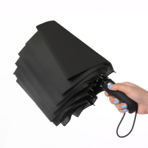 Fully automatic clear umbrella dual-use double oversize umbral sun umbrella folding male and female advertising customized print logo