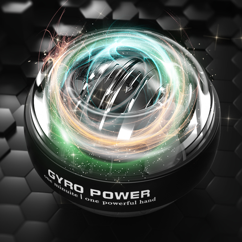Super gyroscope Powerball 100 kg self - activated male students with mute centrifugal grip ball arm exercise
