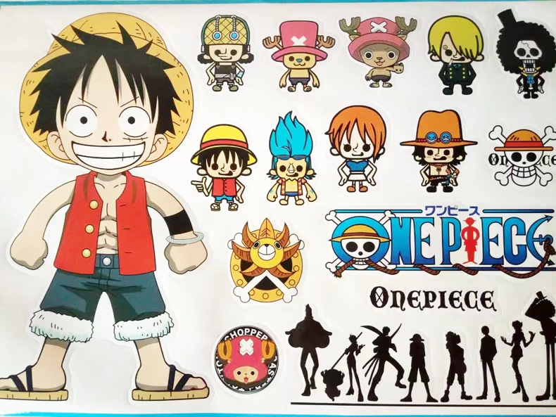 Jinteng ván trượt sticker phim hoạt hình thời trang xe đẩy trường hợp dán vali dán vali dán dán máy tính xách tay dán - Trượt băng / Trượt / Thể thao mạo hiểm