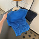 Korean-Style Chic Backless Lace-Up Knitted Short-Sleeve T-Shirt for Women, Summer Design, Sweet and Spicy Slim-Fit Short Top