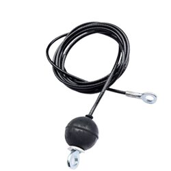 Fitness Equipment Accessories: Steel Cable Pulley, Steel Rope, DIY Rubber-Coated High Pull-Down Cable, Bird-Eye Cable, Home-Use Gantry Rack