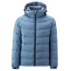 Giordano down jacket nam 90% trắng ngỗng xuống áo khoác ngắn có mũ có thể tháo rời nam dày áo khoác 01078663 - Cao bồi