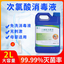 Outbreak Special Hypochlorous Acid Disinfectant 2L Pet Clothing Germicidal Spray Home Free Wash Air Atomization Disinfection Water