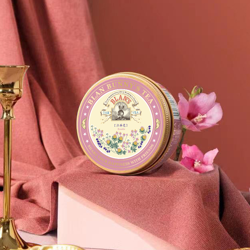 Blanbunny's tea blanbunny roselle hibiscus tea soaked in water drinks internet celebrity scented tea dried fruit