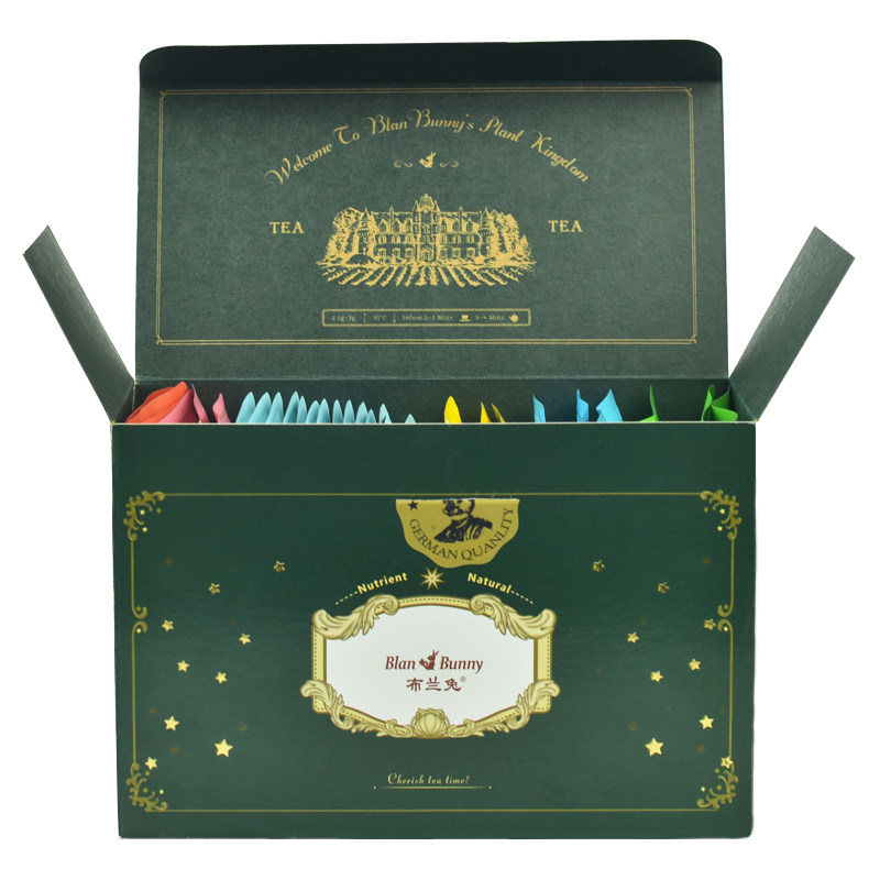 Bran rabbit blanbunny 100 fruit symphony flower tea bag tea 5 flavors tea sugar fruit combination gift box