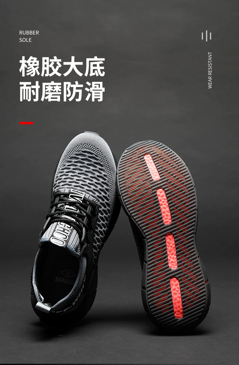 Labor protection shoes for men, steel toe, lightweight, deodorant, breathable, soft sole, anti-smash, anti-puncture, wear-resistant, construction site work, summer style for women