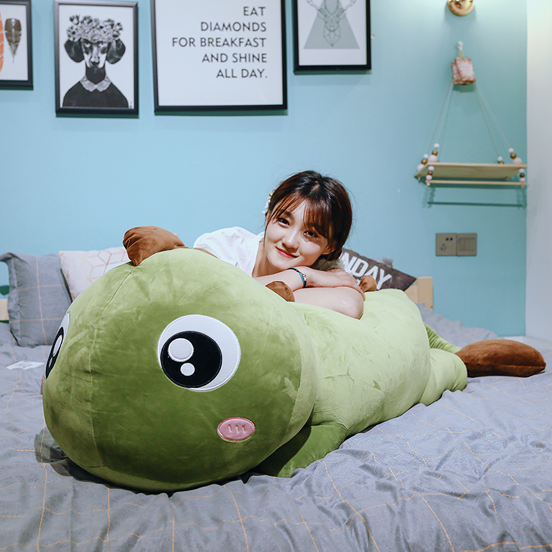 Cute dinosaur plush toy doll bed accompany you to sleep pillow small rag doll legged large doll girl